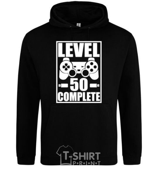 Men`s hoodie Level 50 complete Game black фото