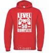 Men`s hoodie Level 50 complete Game bright-red фото