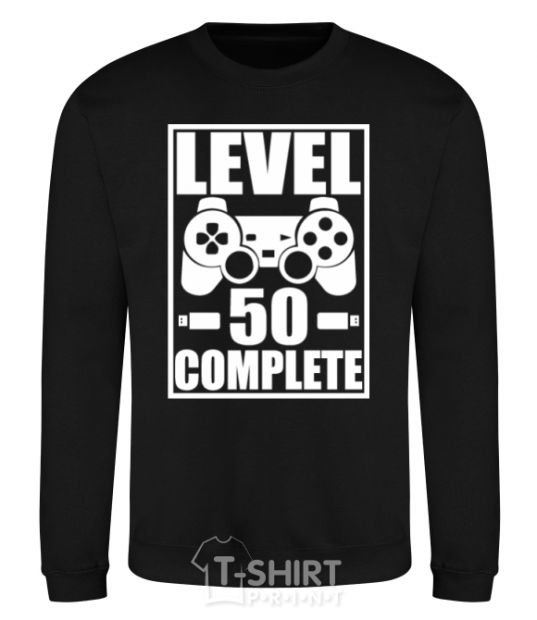 Sweatshirt Level 50 complete Game black фото