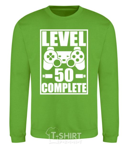 Sweatshirt Level 50 complete Game orchid-green фото