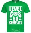 Мужская футболка Level 50 complete Game Зеленый фото