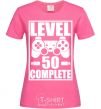 Women's T-shirt Level 50 complete Game heliconia фото