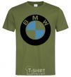 Men's T-Shirt Logo BMW millennial-khaki фото