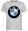 Men's T-Shirt Logo BMW grey фото