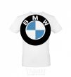 Мужская футболка Logo BMW Белый фото