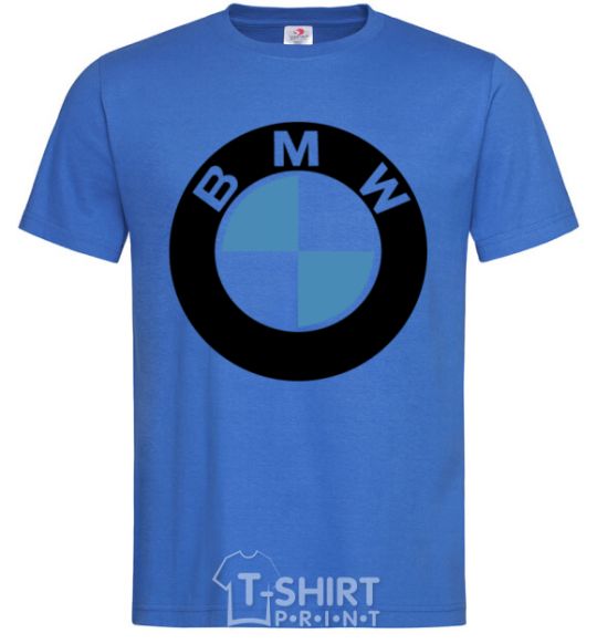 Men's T-Shirt Logo BMW royal-blue фото