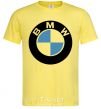 Men's T-Shirt Logo BMW cornsilk фото