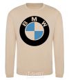 Sweatshirt Logo BMW sand фото