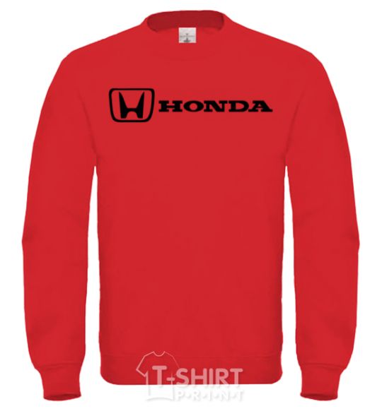 Свитшот Honda logo Солнечно желтый фото