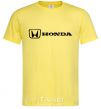 Men's T-Shirt Honda logo cornsilk фото