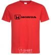 Men's T-Shirt Honda logo red фото