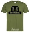 Men's T-Shirt Honda's logo millennial-khaki фото