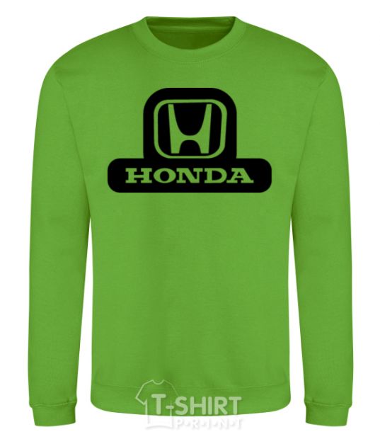 Sweatshirt Honda's logo orchid-green фото