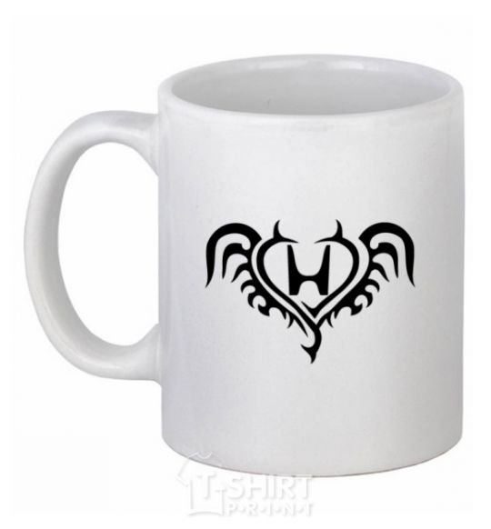 Ceramic mug Honda devil White фото