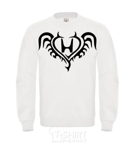 Sweatshirt Honda devil White фото