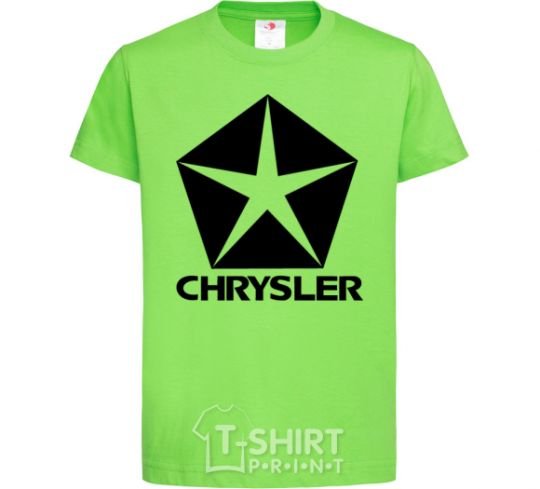 Kids T-shirt Logo Chrysler orchid-green фото