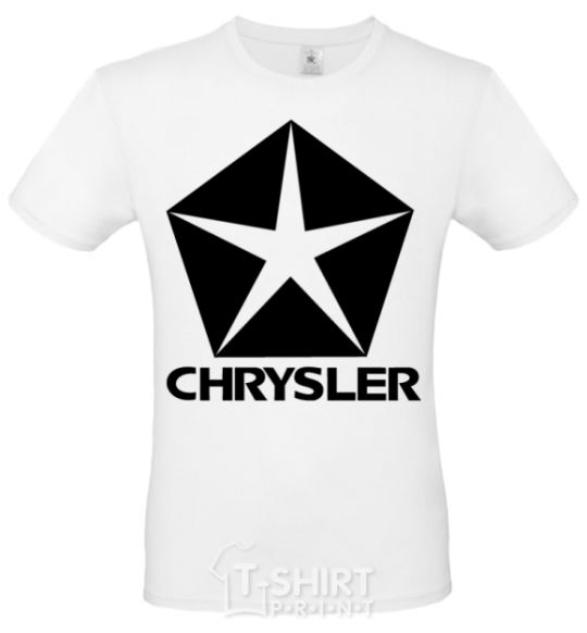 Men's T-Shirt Logo Chrysler White фото