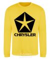 Sweatshirt Logo Chrysler yellow фото