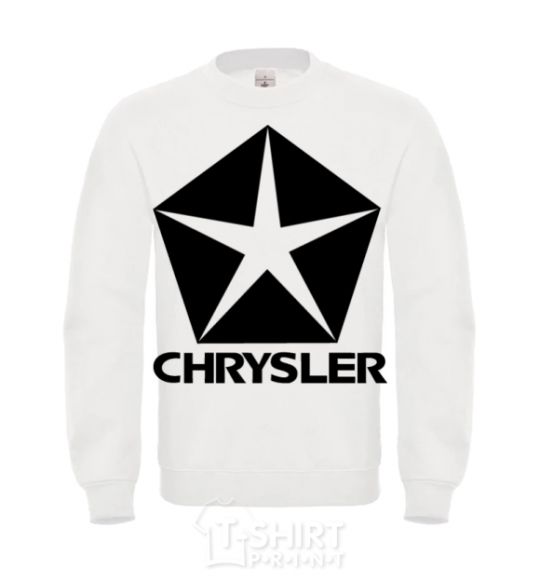 Sweatshirt Logo Chrysler White фото