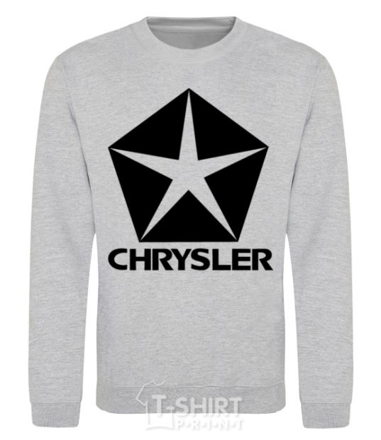 Sweatshirt Logo Chrysler sport-grey фото