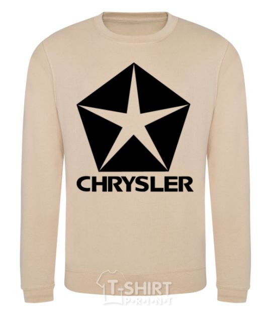 Sweatshirt Logo Chrysler sand фото