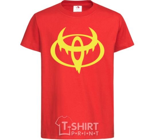 Kids T-shirt Evil toyota red фото