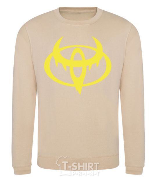 Sweatshirt Evil toyota sand фото