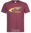 Men's T-Shirt Subaru world rally team burgundy фото