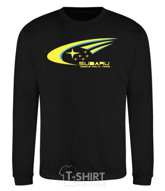 Sweatshirt Subaru world rally team black фото