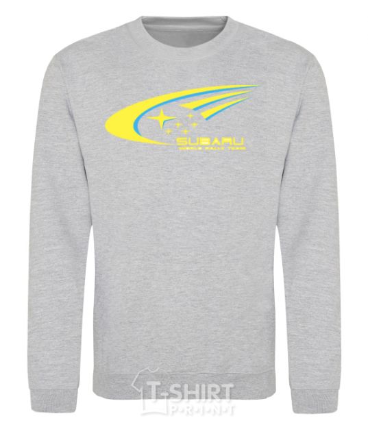 Sweatshirt Subaru world rally team sport-grey фото