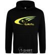 Men`s hoodie Subaru world rally team black фото