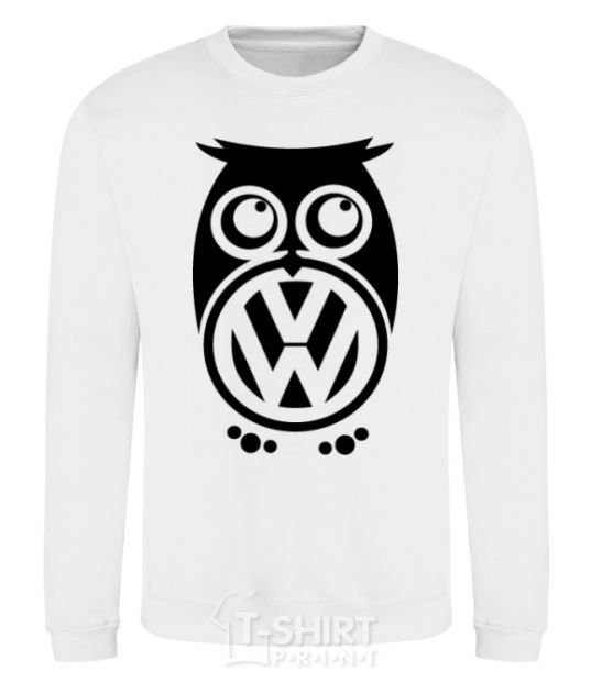 Sweatshirt Volkswagen Owl White фото