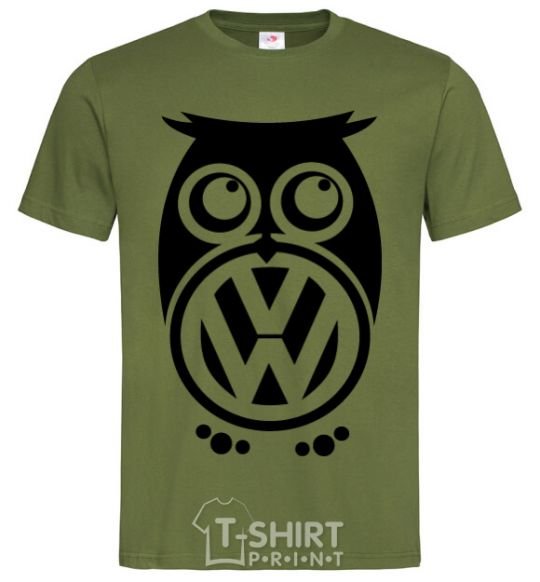 Men's T-Shirt Volkswagen Owl millennial-khaki фото