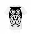 Men's T-Shirt Volkswagen Owl White фото