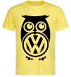 Men's T-Shirt Volkswagen Owl cornsilk фото