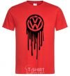 Men's T-Shirt Volkswagen blotch red фото