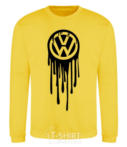 Sweatshirt Volkswagen blotch yellow фото