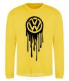 Sweatshirt Volkswagen blotch yellow фото