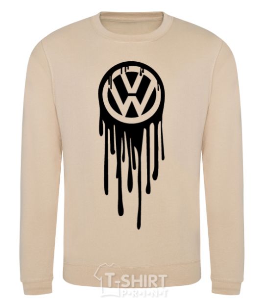 Sweatshirt Volkswagen blotch sand фото