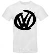 Мужская футболка Volkswagen фломастером Белый фото