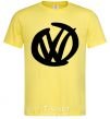 Men's T-Shirt Volkswagen felt-tip pen cornsilk фото