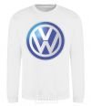 Свитшот Volkswagen цветной лого Белый фото