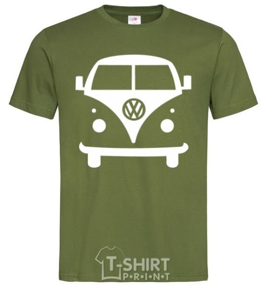 Men's T-Shirt Volkswagen car millennial-khaki фото