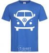 Men's T-Shirt Volkswagen car royal-blue фото