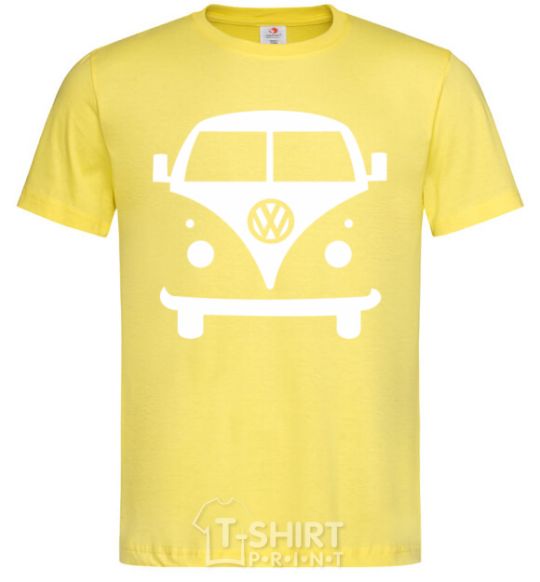 Men's T-Shirt Volkswagen car cornsilk фото