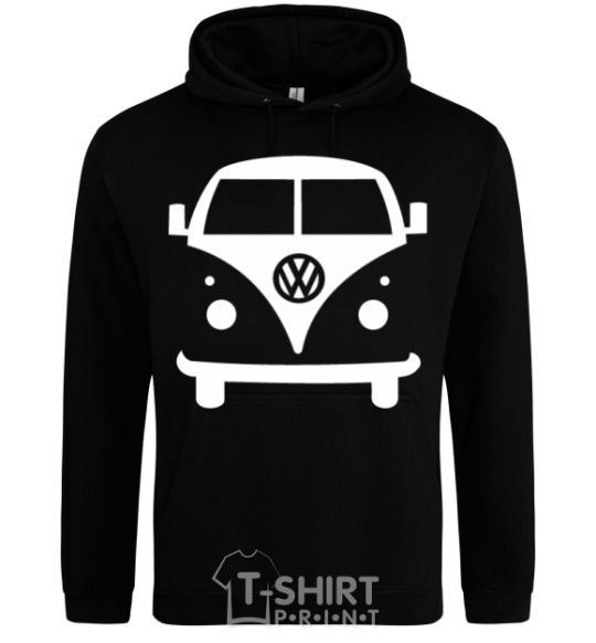 Мужская толстовка (худи) Volkswagen car Черный фото