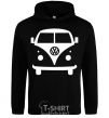 Men`s hoodie Volkswagen car black фото
