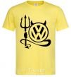 Men's T-Shirt Volkswagen devil cornsilk фото