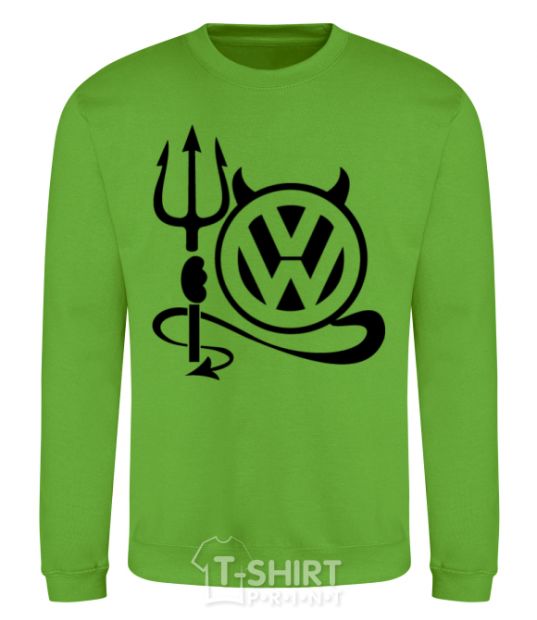 Sweatshirt Volkswagen devil orchid-green фото