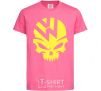 Kids T-shirt Volkswagen skull heliconia фото